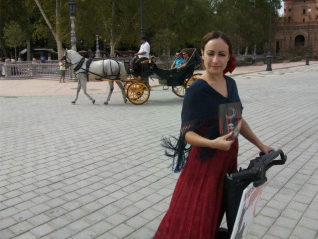  Our flamenco on a segway 
